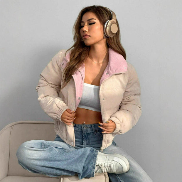 Jacke mit Steppeffekt für Frauen - Ilara