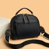 Handtasche aus strukturiertem Kunstleder für Damen - Marcela