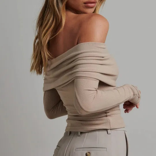 Elegantes langärmeliges Damen-Top - Hannah