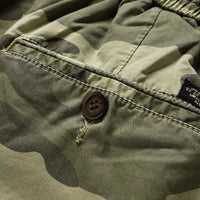 Tarnfarbene Cargo-Shorts mit Seitentaschen für Männer - Carson