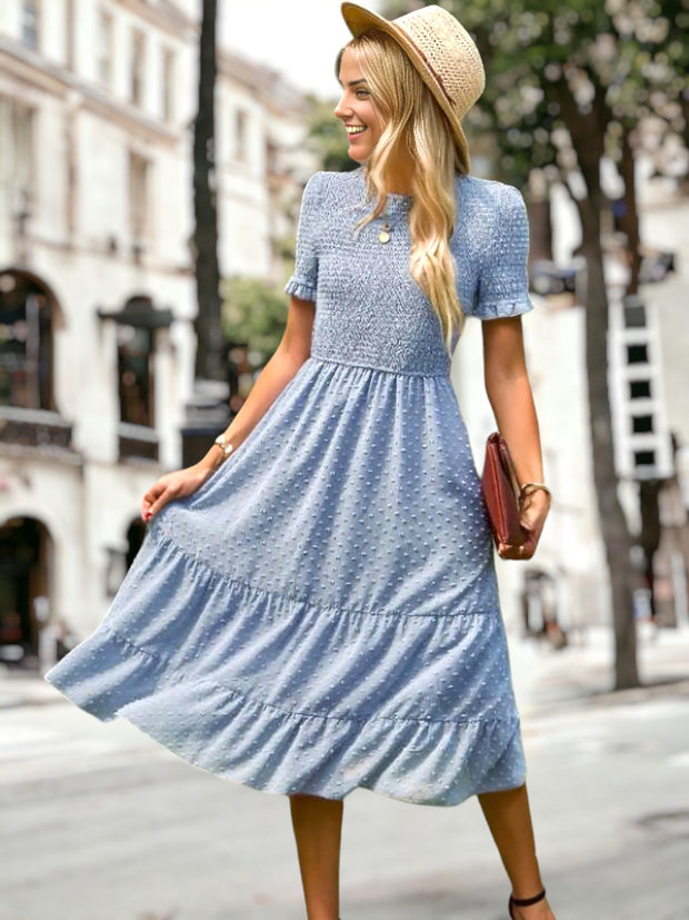 Elda - Langes Freizeitkleid für Frauen in verschiedenen Farben