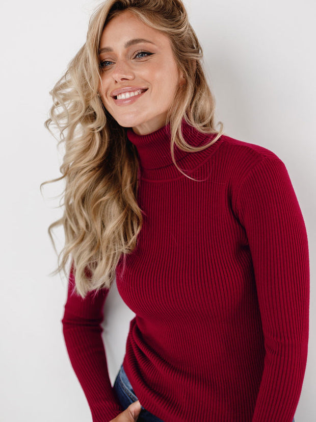 Damen-Rollkragenpullover - Itzel