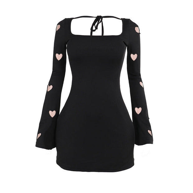 Damen Freizeitkleid mit langen Ärmeln - Varena