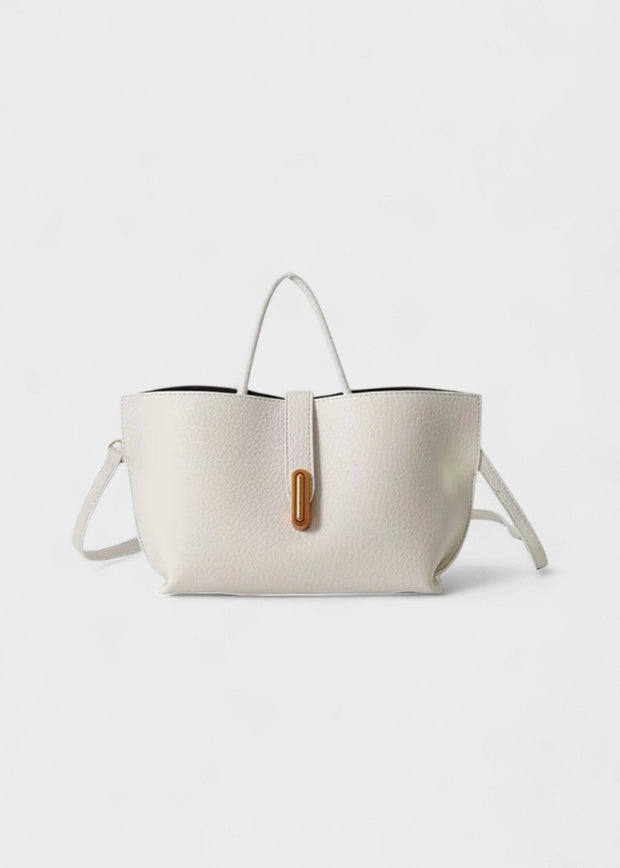 Damen Tragetasche Kunstleder strukturiert elegantes Design - Noiré