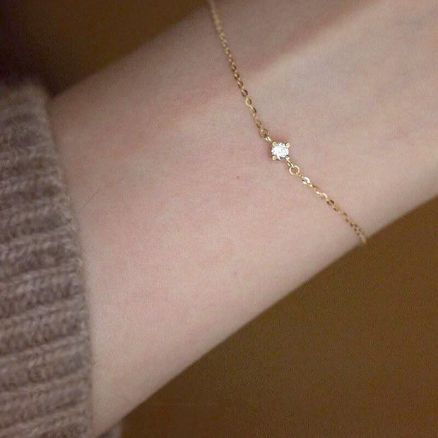 Runa Goldarmband mit Diamant