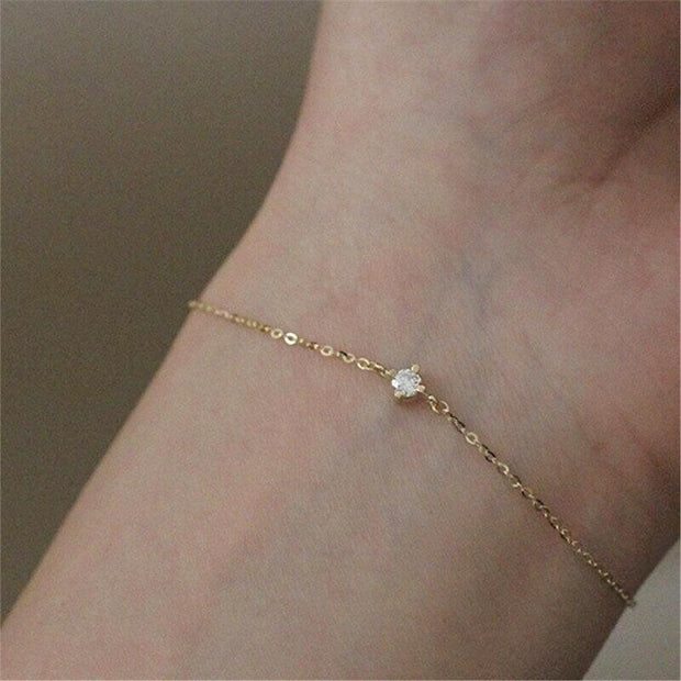 Runa Goldarmband mit Diamant