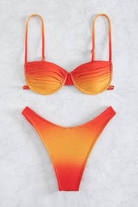 Ocean Chic - Bedruckter Farbverlaufs-Bikini
