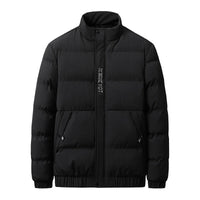 Wattierte Herrenjacke mit Stehkragen - Brevon