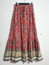 Damenrock mit hoher Taille und sommerlichem Schlitz - Liora