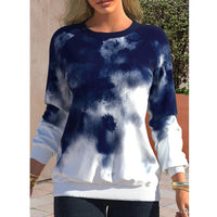 Herbstpullover mit Rundhalsausschnitt