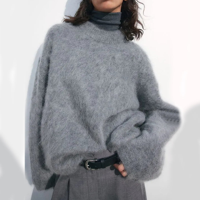 Weicher Damen-Strickpullover - Émeline