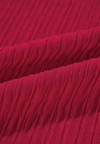 Danissa - Langärmeliges Kleid mit Rüschen und Einkerbungen