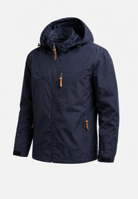 Wasserdichte Windjacke für Herren mit Kapuze – Jost