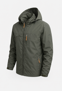 Wasserdichte Windjacke für Herren mit Kapuze – Jost