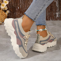 Adele - Turnschuhe aus Mesh mit Spitzendetails