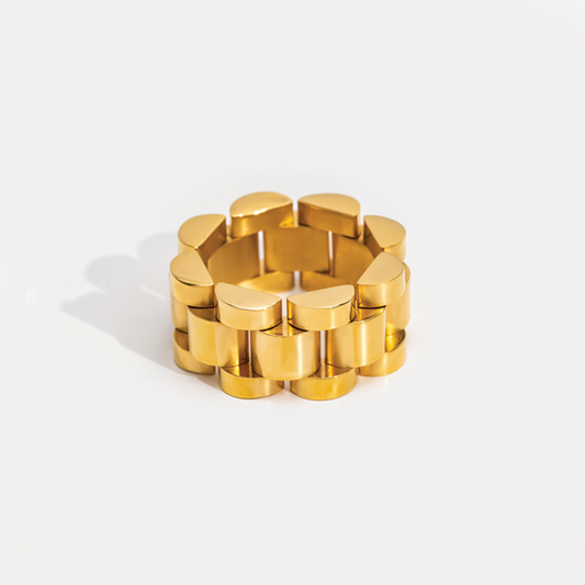 Damen Halskette Mit Robuster Goldkette Aus Hochwertigem Gelbgold Für Ein Stilvolles Statement Liora