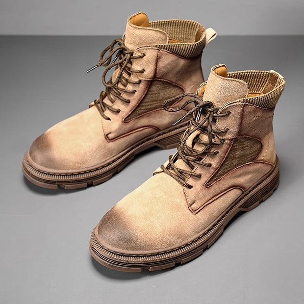 Herrenstiefel im britischen Stil für Herbst und Winter - Marven