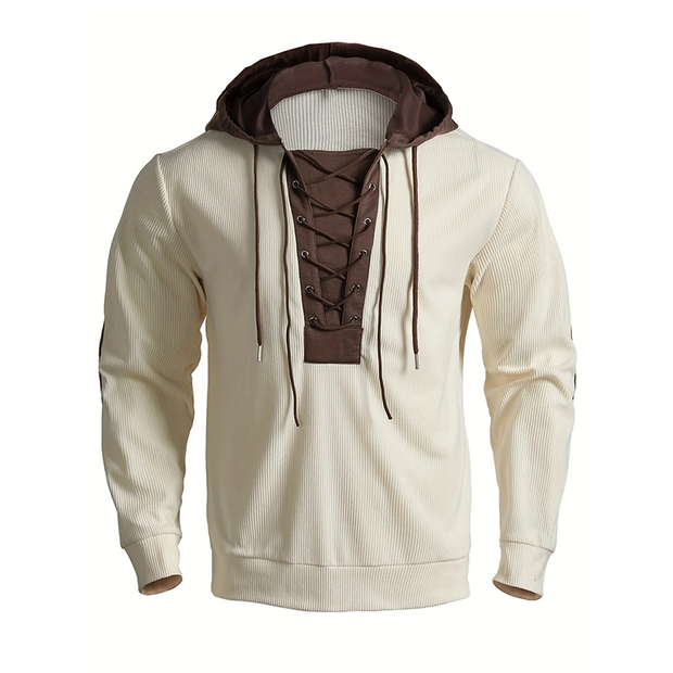 Jerry - Klassischer Hoodie mit Schnürung