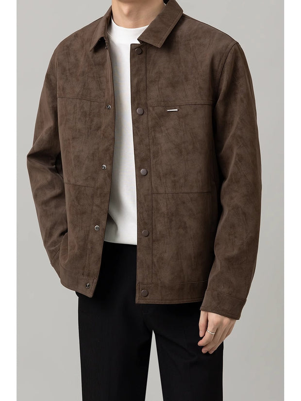 Herrenjacke in Wildlederoptik - Veyran