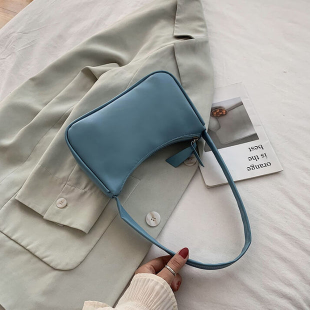 Retro-Schultertasche