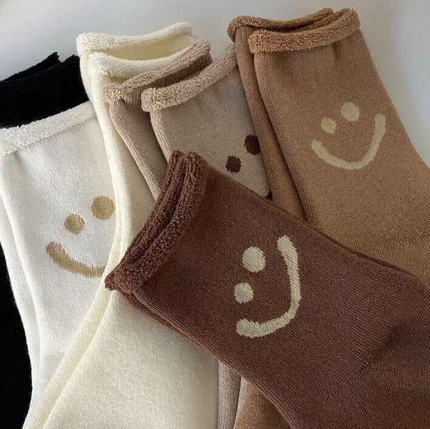 Smiley-Socken im Set