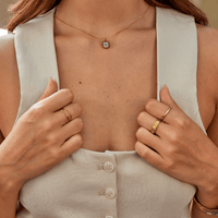 Goldring Für Damen Mit Gehämmertem Finish Und Glänzendem Goldglanz Modernes Elegantes Schmuckstück Carmo