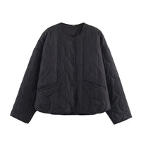 Gesteppte Jacke mit Schleifenmuster - Maeren