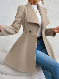 Eleganter langer Damenmantel - Evarine