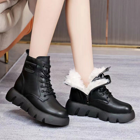 Damen-Winterstiefel mit Umschlingungseffekt - Mauri