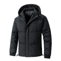 Herren Winter Steppjacke mit Kapuze - Auren