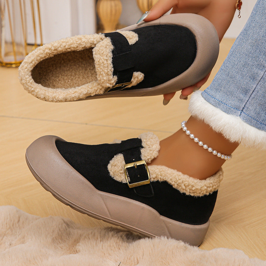 Damen Winterclogs mit verstärkter Spitze und Schnalle - Renate