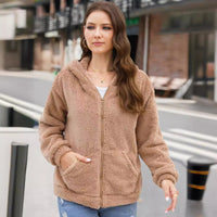 Damen-Fleecejacke mit Reißverschluss - Nayara