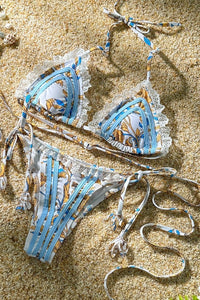 Ocean Chic - Bedruckter Band-Bikini