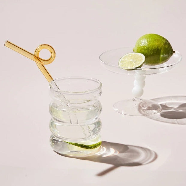 Bunte Bubble-Glasbecher