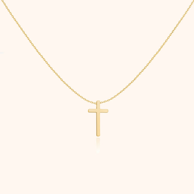 Damenschmuck Halskette zentrales Kreuz