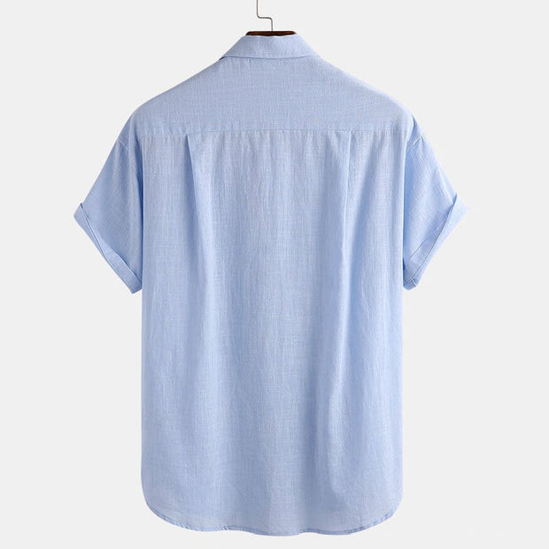 Stylisches Herren Kurzarm Hemd für jeden Tag