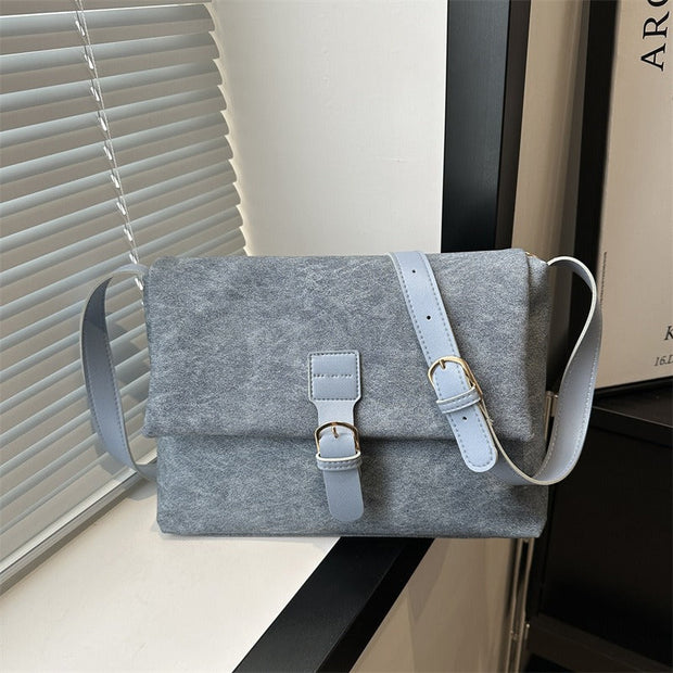 Frau Kunstleder Umhängetasche minimalistisches Design - Léa