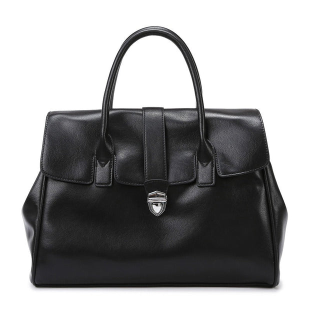 Damenhandtasche aus Kunstleder mit großem Fassungsvermögen und anspruchsvollem Stil - Élodie