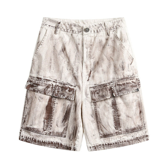 Cargoshorts aus gewaschener Baumwolle für Herren - Marc