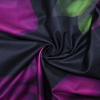 Langes, tailliertes Damenkleid mit floralem Muster und Trägern - Delia