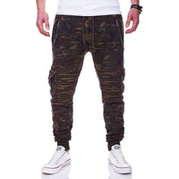Sportliche Herren-Jogginghose mit Cargotaschen und gerippter Struktur - Brant