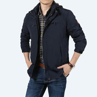 Wasserdichte Freizeitjacke für Herren mit funktionellen Taschen - Bahamut
