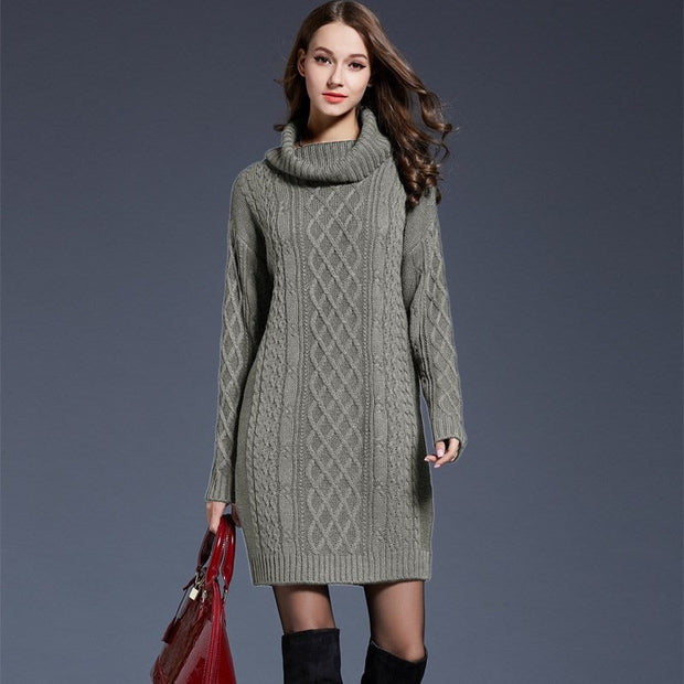 Strickkleid im Twisted Design - Elvira