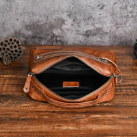Herrenhandtasche aus Kunstleder kompaktes urbanes Design - Laurent