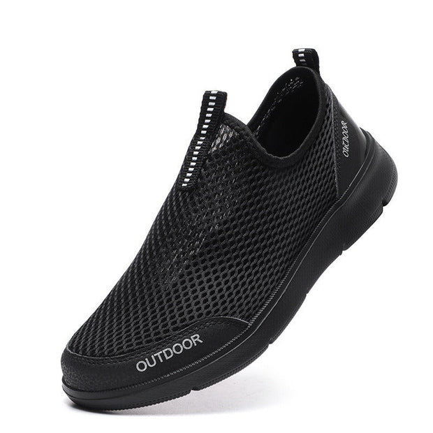 Atmungsaktive Herrenschuhe mit sportlicher Sohle - Iker