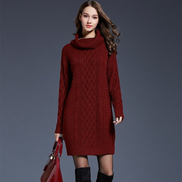 Strickkleid im Twisted Design - Elvira