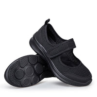Atmungsaktive orthopädische Damenschuhe mit Klettverschluss - Hilda