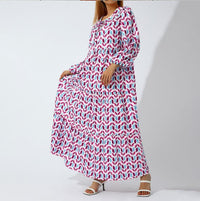 Lari - Lässiges Maxikleid mit Blumenmuster