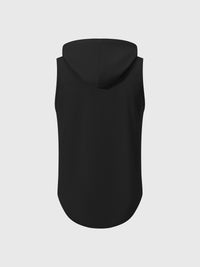Ärmelloses T-shirt mit Kapuze