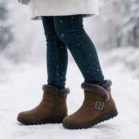 Damenstiefelette mit Schnalle - Ervianne
